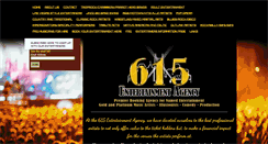 Desktop Screenshot of 615entertainmentagency.com